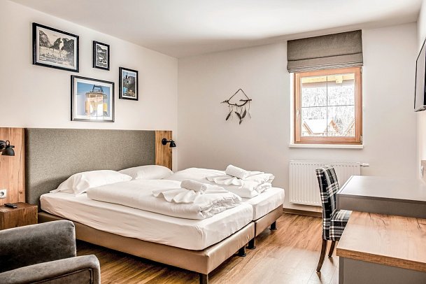 Dormio Resort Obertraun - Wohnbeispiel Doppelzimmer Altaussee (Zimmercodierung DB1)