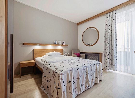 4*S Hotel Spa Resort Geinberg - Wohnbeispiel Einzelzimmer Smart (Zimmercodierung EB1)