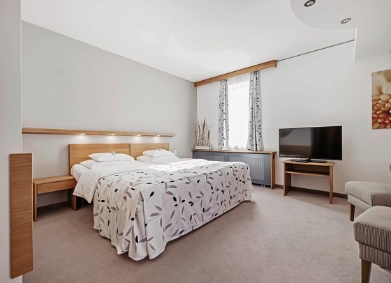 4*S Hotel Spa Resort Geinberg - Wohnbeispiel Doppelzimmer Deluxe (Zimmercodierung DD1)