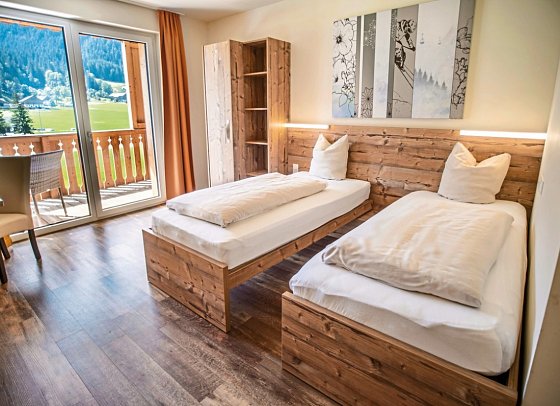COOEE alpin Hotel Dachstein - Wohnbeispiel Doppelzimmer (Zimmercodierungen DB1, DB2, DC1 & EB1)