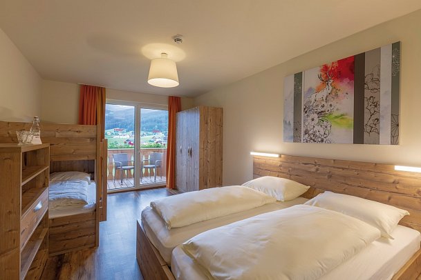 COOEE alpin Hotel Dachstein - Wohnbeispiel Familienunterbringung (Zimmercodierung FB1)