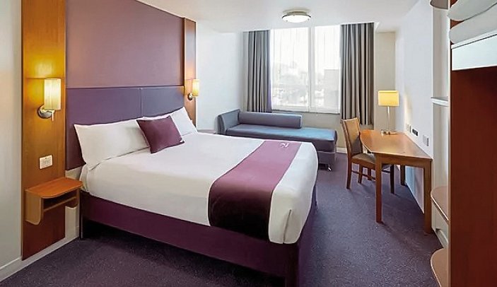 Premier Inn London Hammersmith - Wohnbeispiel Doppelzimmer (Zimmercodierung DB1)