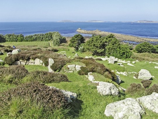 Bahnerlebnisreise Cornwall - Ausgrabungsstätte, Scilly Islands