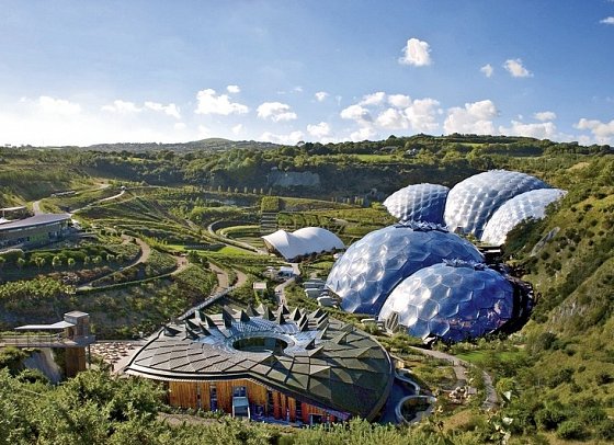 Idyllisches Südengland - Eden Project