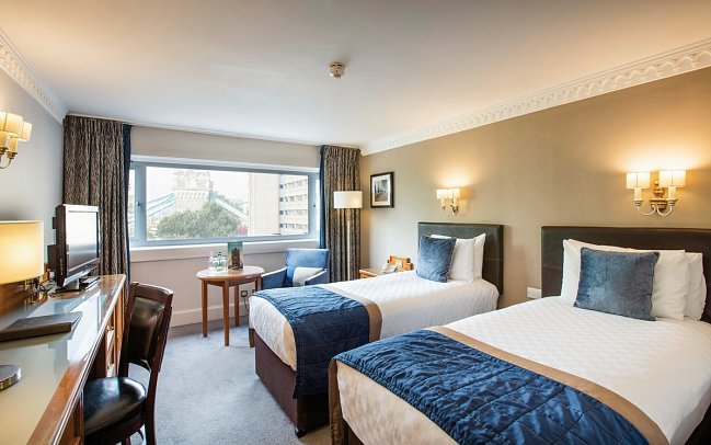 The Tower Hotel - Wohnbeispiel Doppelzimmer Standard (Zimmercodierung DG1)