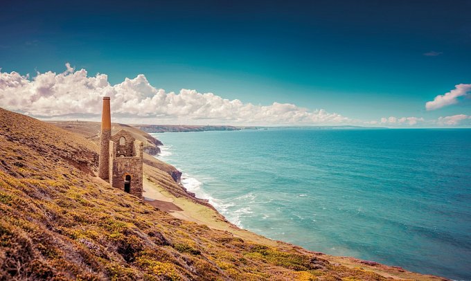 Südengland für Einsteiger - Wheal Coates Tin Mine, Cornwall