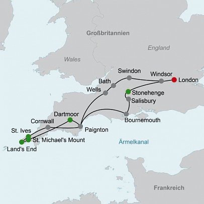 Südengland für Einsteiger