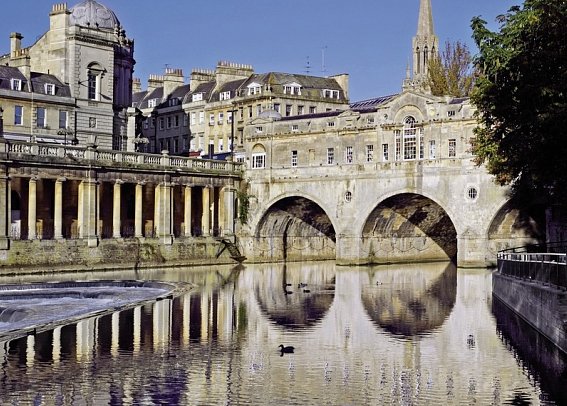 Südengland genießen - Pulteney Bridge, Bath