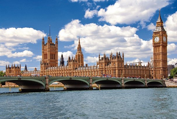 Südenglands Highlights - Houses of Parliament und Big Ben, London