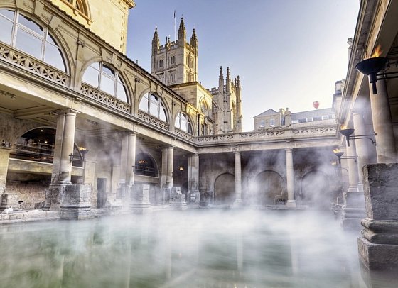 Südenglands klassische Rundreise - Küsten, Gärten und historische Stätten - Römische Bäder, Bath