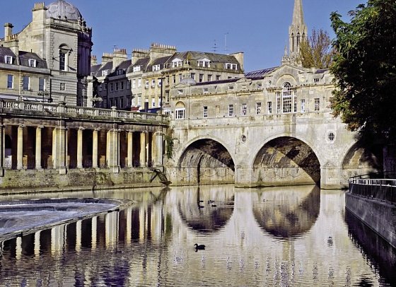 Südenglands klassische Rundreise - Küsten, Gärten und historische Stätten - Pulteney Bridge, Bath