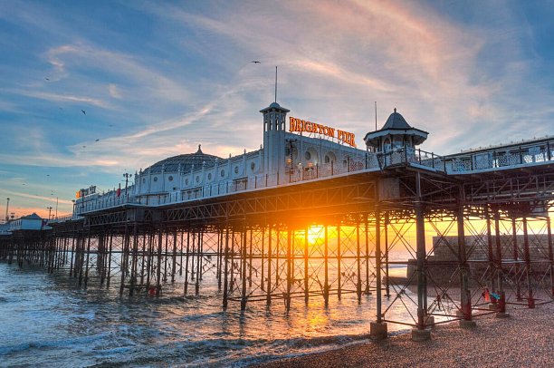 Kulturschätze Südostenglands - Auf den Spuren von Königen und Gelehrten - Brighton Pier