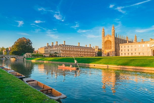 Kulturschätze Südostenglands - Auf den Spuren von Königen und Gelehrten - Universität Cambridge, Cam Fluss
