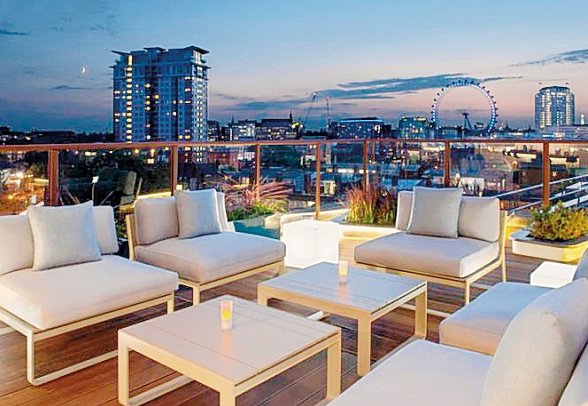 H10 London Waterloo - Wohnbeispiel (Zimmercodierungen DB1 & DB2)