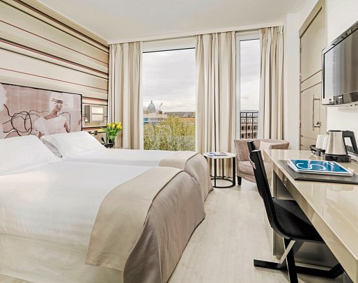 H10 London Waterloo - Wohnbeispiel Doppelzimmer Classic (Zimmercodierung DB1)