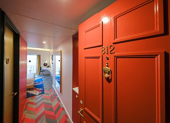 nhow London - Wohnbeispiel Doppelzimmer Superior (Zimmercodierung DS6)