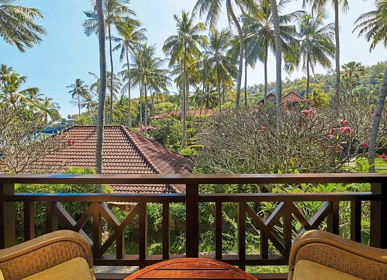 Sheraton Senggigi Beach Resort - Beispiel Balkon Superior (Zimmercodierung US1)