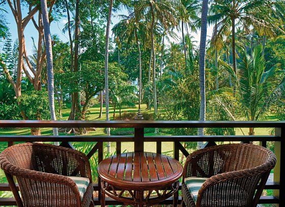 Sheraton Senggigi Beach Resort - Beispiel Balkon Deluxe Garden (Zimmercodierung UDG)