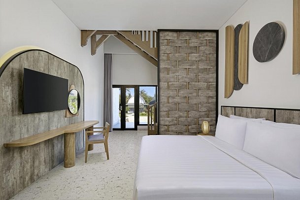 Jambuluwuk Oceano Resort Gili Trawangan - Wohnbeispiel Family Suite Duplex (Zimmercodierung WI2)