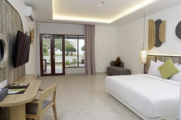 Jambuluwuk Oceano Resort Gili Trawangan - Wohnbeispiel Premier Beach Front Suite (Zimmercodierung WMO)