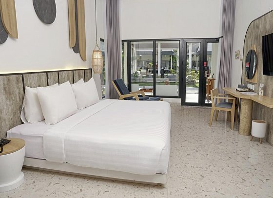 Jambuluwuk Oceano Resort Gili Trawangan - Wohnbeispiel Deluxe Garden (Zimmercodierung UDG)