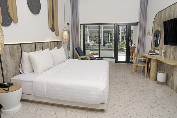 Jambuluwuk Oceano Resort Gili Trawangan - Wohnbeispiel Deluxe Garden (Zimmercodierung UDG)