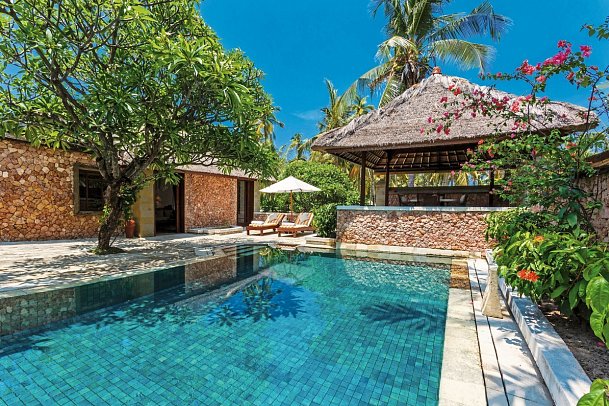 The Oberoi Beach Resort, Lombok - Luxury Garden Villa mit Pool (Zimmercodierung VB5)
