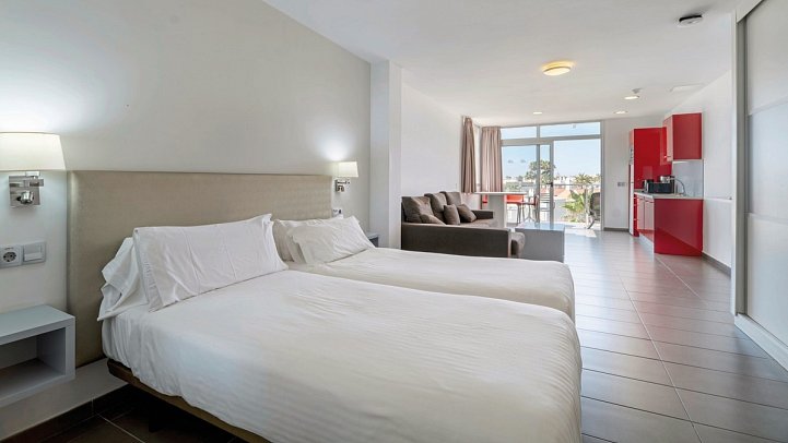 El Palmar - Wohnbeispiel Juniorsuite (Zimmercodierungen JB1 & JBD)
