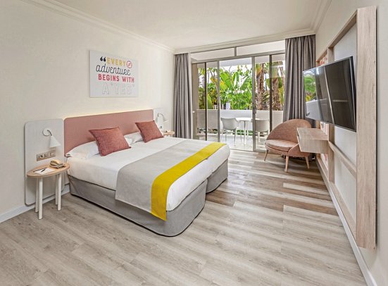 Abora Buenaventura by Lopesan Hotels - Wohnbeispiel Doppelzimmer (Zimmercodierungen DG1, DC1, DGP & DCP)