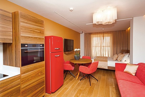 Bohemia Suites & Spa - Wohnbeipiel Studio Deluxe (Zimmercodierung SB1)
