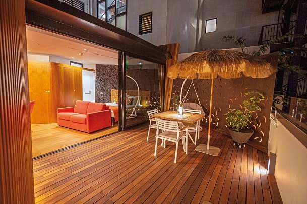 Bohemia Suites & Spa - Wohnbeispiel Bohemia Lodge (Zimmercodierungen UL1 & UL2)