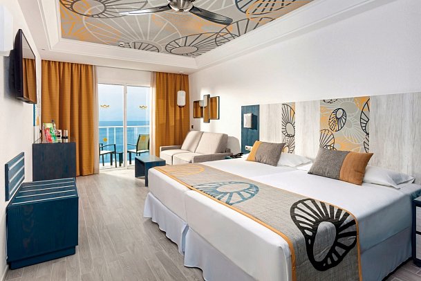 RIU Vistamar - Wohnbeispiel Dreibettzimmer Meerblick (Zimmercodierung TBM)