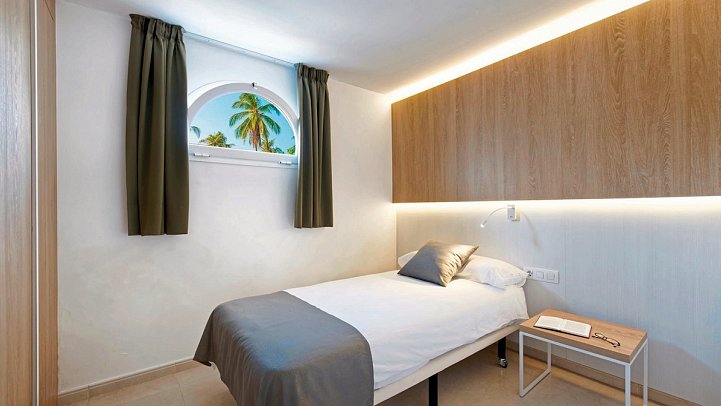 Parque del Paraiso II - Wohnbeispiel Einzelzimmer (Zimmercodierung EB1)