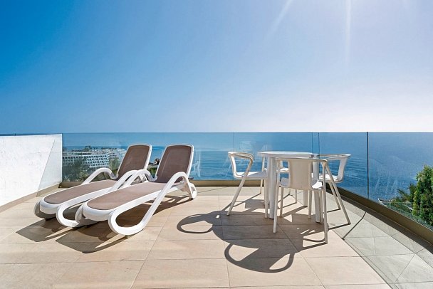 Servatur Altamar - Beispiel Balkon (Zimmercodierung A1M)