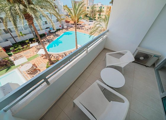 AKEAH Broncemar Maspalomas - Beispiel Balkon (Zimmercodierungen DD1, DDP & DDN)