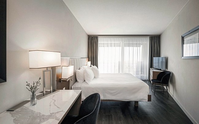 Hotel Belvedere Locarno - Wohnbeispiel DZ Superior Seeseite (Zimmercodierung DS1)