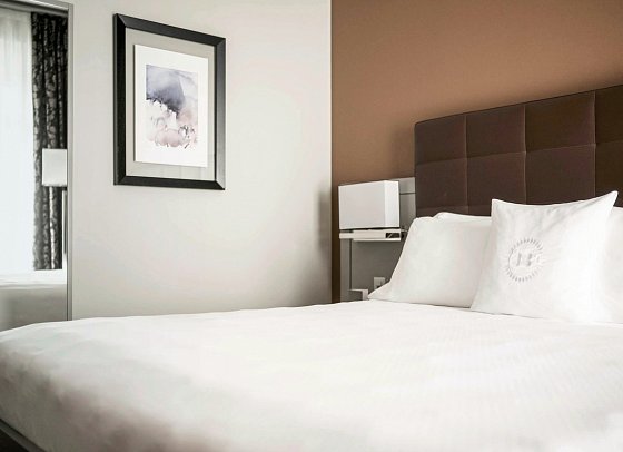 Hotel Belvedere Locarno - Wohnbeispiel Doppelzimmer Komfort Seeseite (Zimmercodierung DF1)