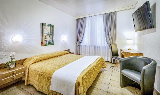 Hotel dell'Angelo - Wohnbeispiel Doppelzimmer (Zimmercodierung DB1)
