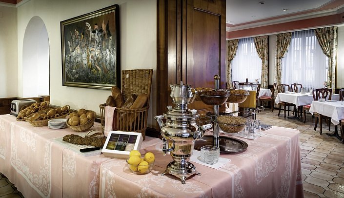 Hotel dell'Angelo - Frühstücksbuffet