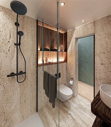 La Palma au Lac Hotel & Spa - Wohnbeispiel Doppelzimmer Superior Seeblick (Zimmercodierung DSI)