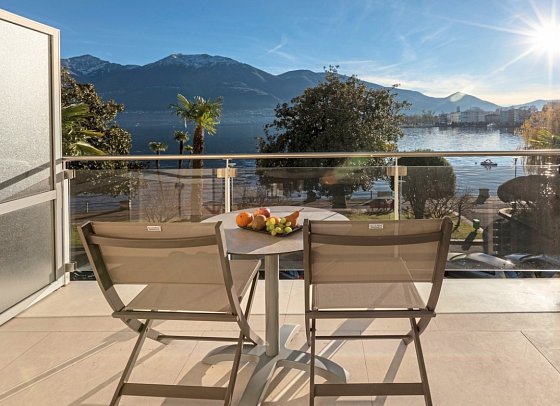La Palma au Lac Hotel & Spa - Wohnbeispiel Doppelzimmer Superior Seeblick (Zimmercodierung DSI)
