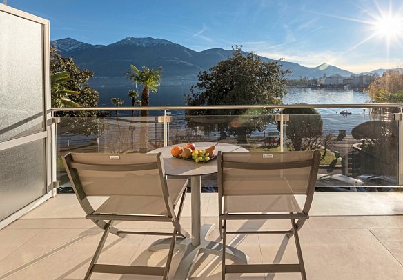 La Palma au Lac Hotel & Spa - Wohnbeispiel Doppelzimmer Superior Seeblick (Zimmercodierung DSI)