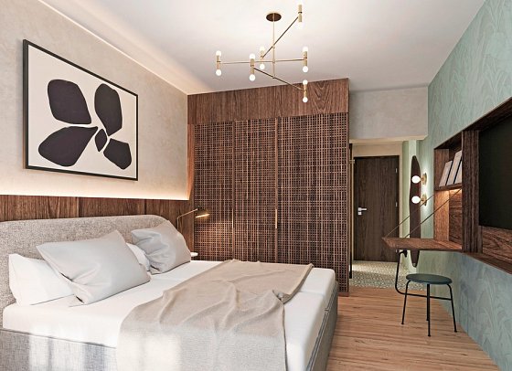 La Palma au Lac Hotel & Spa - Wohnbeispiel Doppelzimmer Klassik (Zimmercodierungen DB1 & EB1)