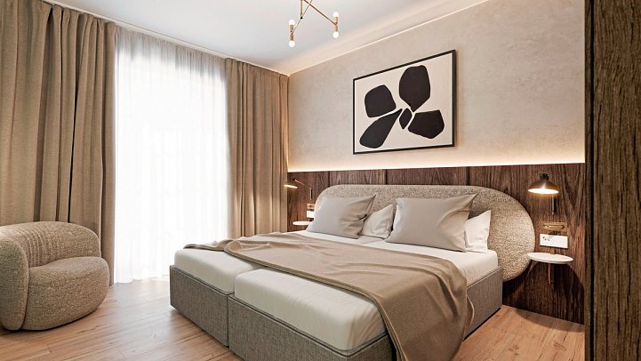 La Palma au Lac Hotel & Spa - Wohnbeispiel Doppelzimmer Superior Seeblick (Zimmercodierung DSI)