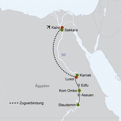 Höhepunkte Ägyptens