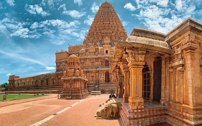Südindien zum Kennenlernen - Tanjore, Brihadeswara-Tempel