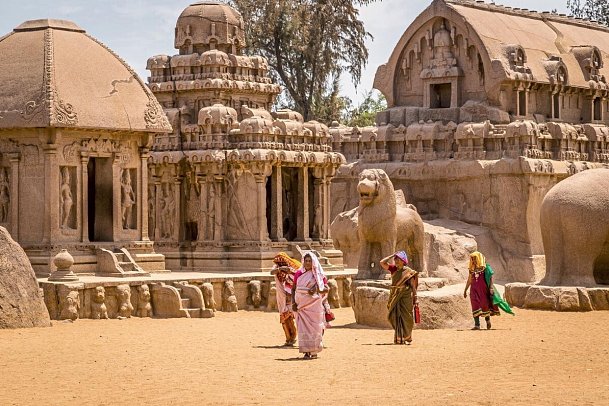 Südindien zum Kennenlernen - Mahabalipuram, Tamil Nadu