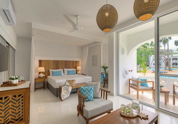 Diamonds Leisure Beach & Golf Resort - Wohnbeispiel Bustani Junior Suite (Zimmercodierung F1G)