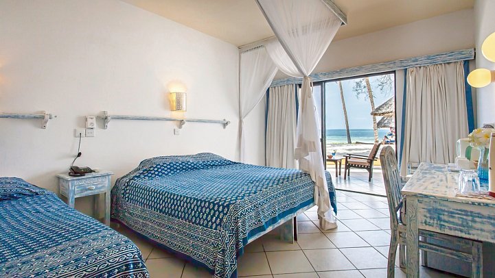 Turtle Bay Beach Club - Wohnbeispiel Double Room Oceanfront (Zimmercodierung D1M)