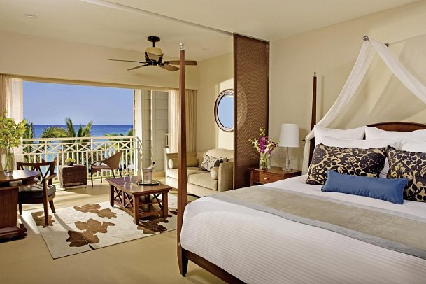 Secrets St. James Montego Bay - Wohnbeispiel Junior Suite Ocean View (Zimmercodierung J1M)